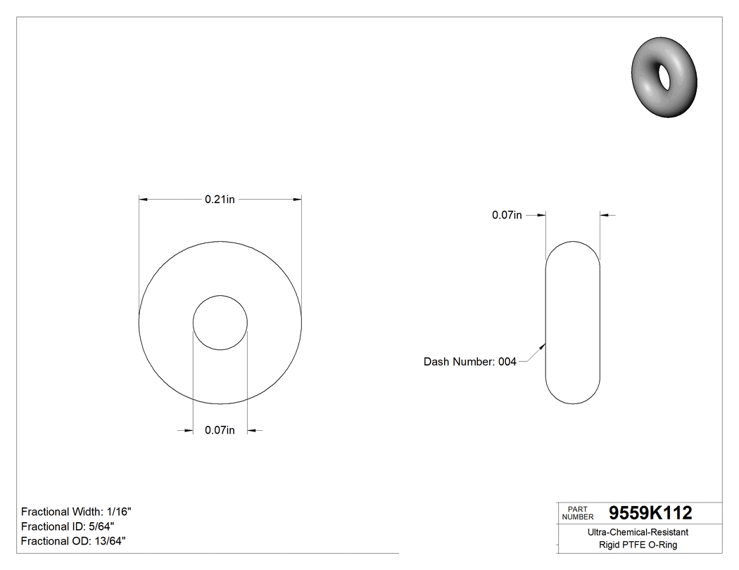 Technical drawing - 9559K112
